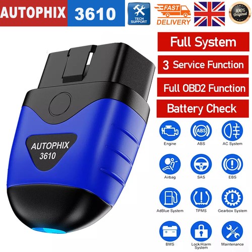 Autophix 3610 bluetooth obd2 - autophix,