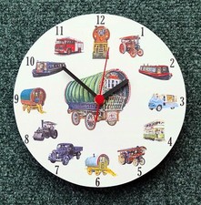 Romany Gypsy Caravan Clock -