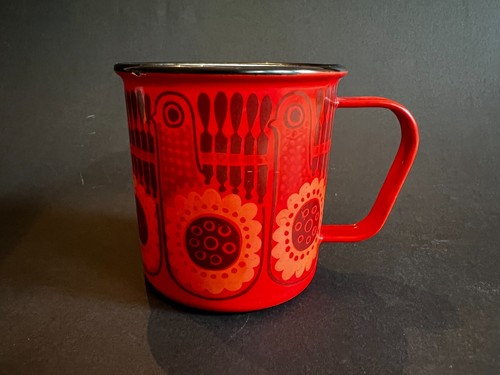 Finel red lintu bird - lintu, enamel