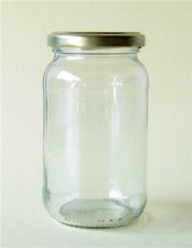 1LB / 380ML  GLASS JAM JARS X