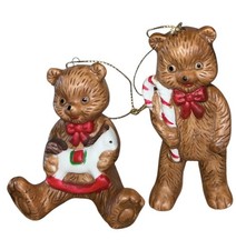 Christmas ornament set vtg - ,