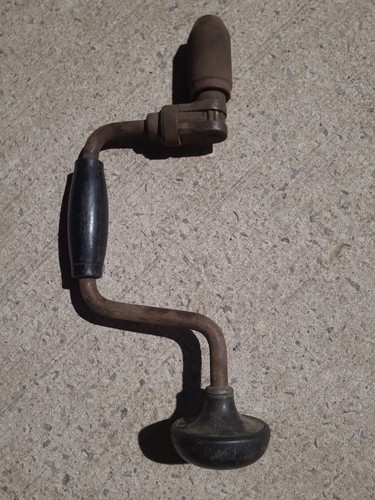 Vintage hand drill - hand,