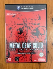Metal Gear Solid: The Twin Snakes Nintendo GameCube with Manual (Tested)