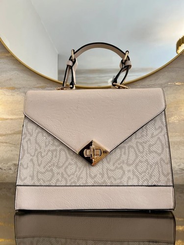 Dune snakeskin nude - nude, handbag