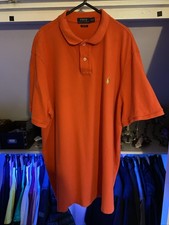 Ralph Lauren Men's Orange Polo