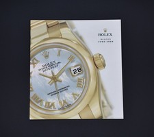 Rolex catalogue with - rolex,