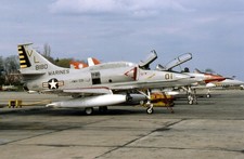 Original aircraft slide - A-4M Skyhawk - USMC 158180/ VL-01 VMA-331, 1980