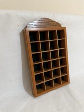 Thimble Display Case Brown
