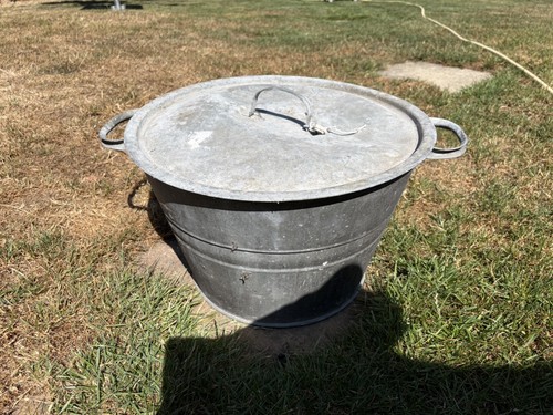 Vintage galvanised twin - galvanised,