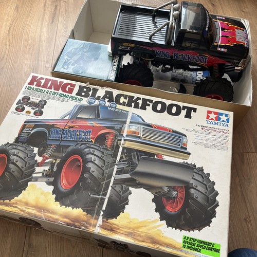 Tamiya king blackfoot car - tamiya,