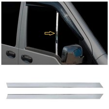 CHROME DOOR PILLAR TRIM 2 PCS