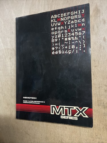 The memotech mtx series - mtx,