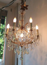 Vintage Crystal Chandelier