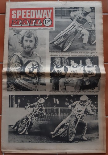 Speedway mail newspaper - speedway,