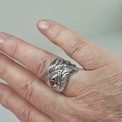 Solid silver heavyweight eagle - heavyweight,