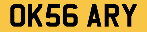 Gary number plate private - gary,