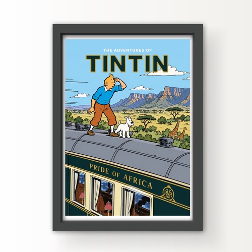 Tintin pride africa train - pride, of