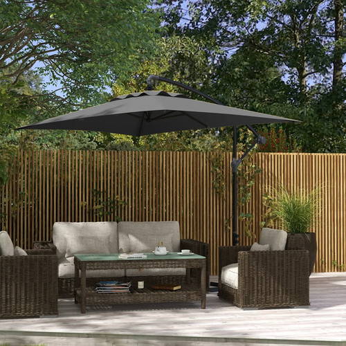 Cantilever parasol umbrella - 3m,