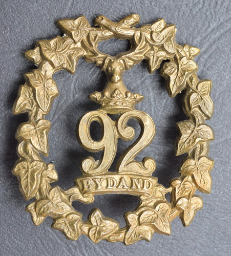 92nd foot gordon - ,