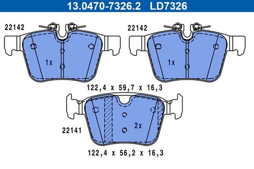 Fits ate 0470 7326 - fits, 13.0470-7326.2