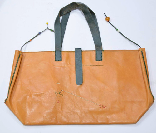 Henry cuir leather tote - leather, bag