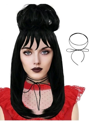 Lydia deetz wig and - lydia,