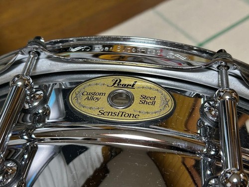 Pearl sensitone steel snare - sensitone,