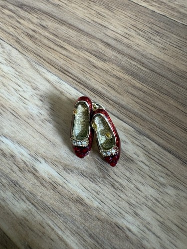 Vintage small red enamel - vintage,
