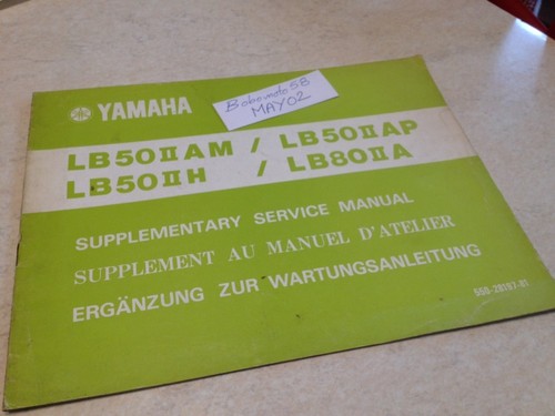 Yamaha lb50ii h lb80ii - lb50ii,