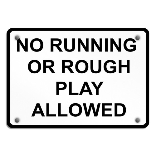 Aluminum horizontal metal - aluminum, sign