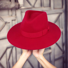 New Style Wide Brim Wool