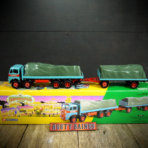 Corgi showmans atkinson rigid - showmans,