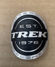 ? Genuine 2006 Trek Original Headtube Badge Aluminium Retro Bike Head