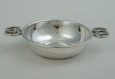 4 ½" Silver Quaich With