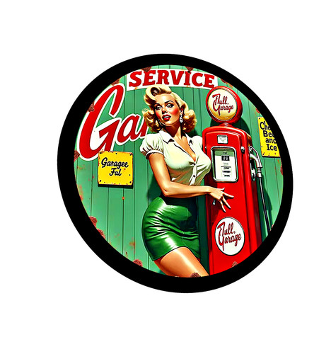 Service garage sign vintage - garage, sign-