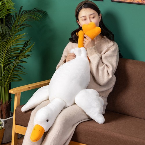 Goose plush toy - goose, soft