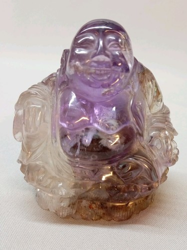 Hand carved amethyst chinese - carved,