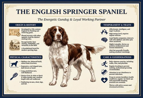 Breed guide poster print - ,