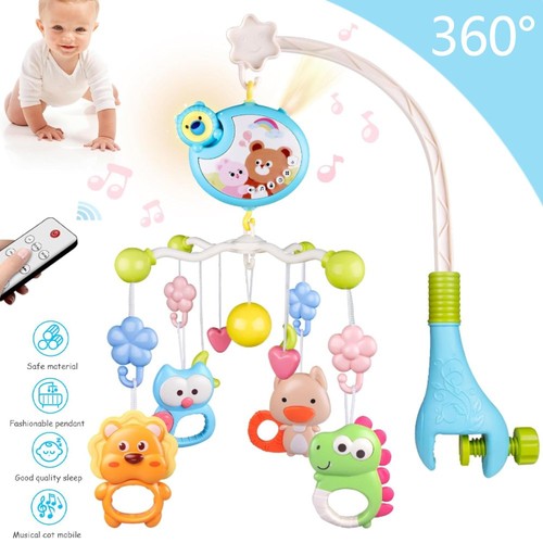 Kids musical crib bed - kids, cot