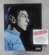 Leonard Nimoy Hand Signed