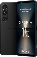 SONY XPERIA 1 VI 5G DUAL SIM - BLACK - 256GB 12GB RAM - UNLOCKED - NEW OPEN BOX