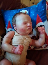 *PBN* Y.ETHERIDGE REBORN BABY DOLL REALBORN JAYCEE ASLEEP BY BOUNTIFUL BABY 