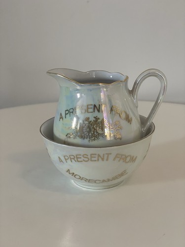 Vintage lusterware cream - vintage, jug