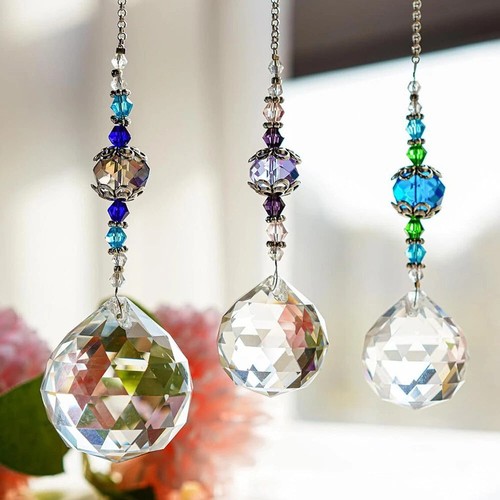 3pcs rainbow crystal - 3pcs, bead