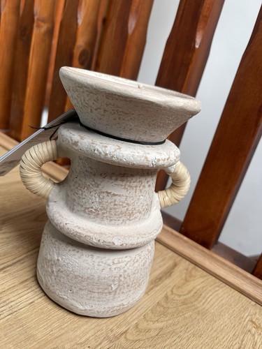 Next ceramic pillar candle - next,