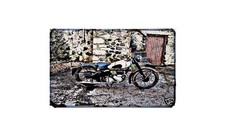 Bsa C10 T Motorbike A4 photo