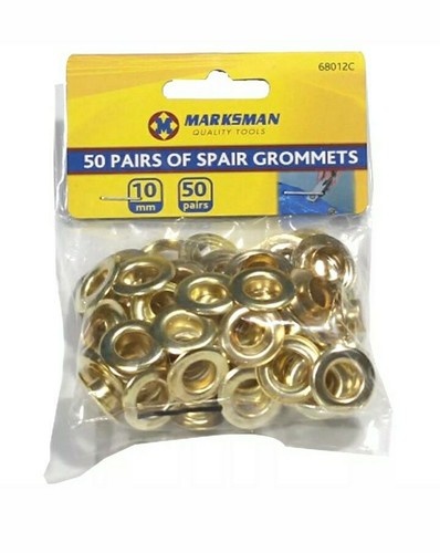 Brass coated eyelets washer - brass, w/washer