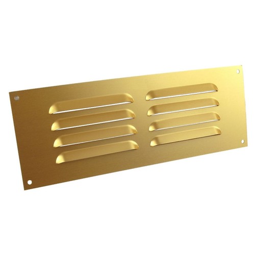 Louvre vent brass - 9",