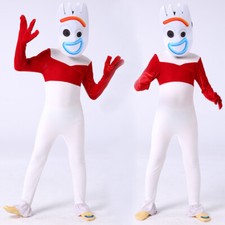 Kid Toy Story Fogg Forky Jumpsuit Anime Cosplay Costume Halloween Party Fancy UK