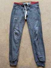 Superdry Joggers W38 L 32 Grey